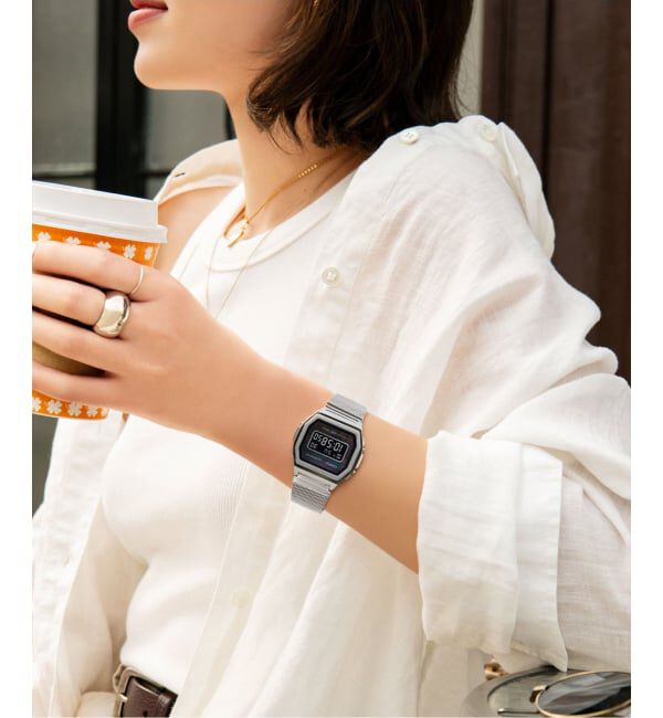 HIROB「Web限定 CASIO PREMIUM A1000M-1BJF」|腕時計|