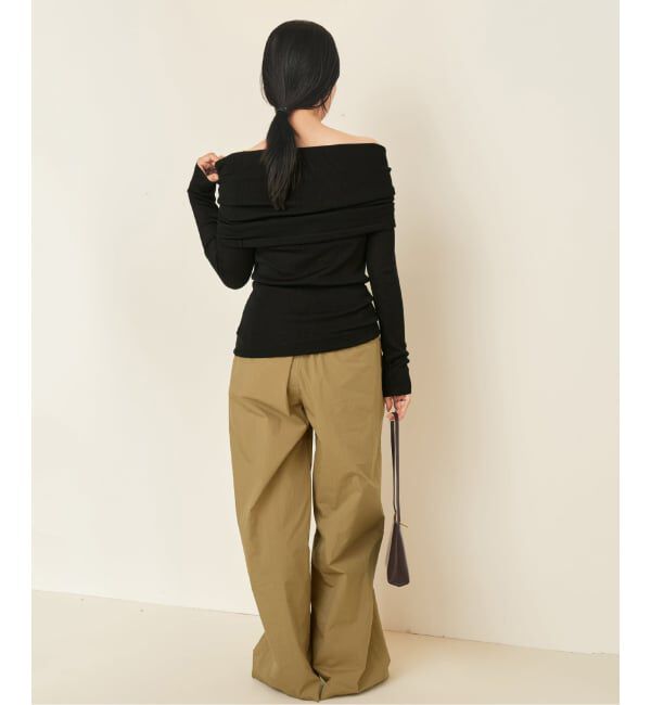 Plage「LE PETIT PULLE / ル プティ プレ 別注 BARDOT NECKLINE ニット」|ニット・セーター|