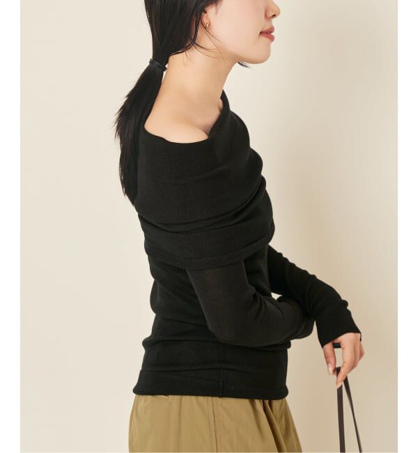 Plage「LE PETIT PULLE / ル プティ プレ 別注 BARDOT NECKLINE ニット」|ニット・セーター|