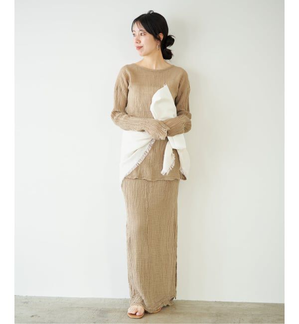 Plage「《予約》LES ATELIERS FRANCAIS DE CONFECTION 別注 I LINE スカート」|スカート|