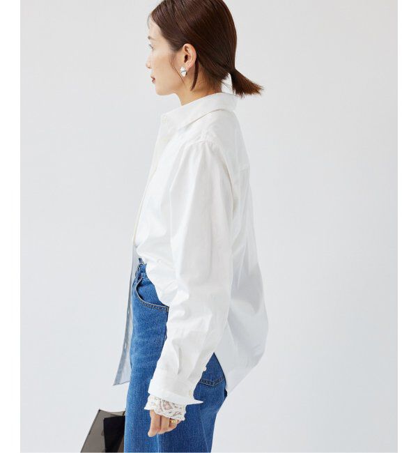 IENA「《追加》スーピマコットン レギュラーカラーシャツ」|シャツ・ブラウス|