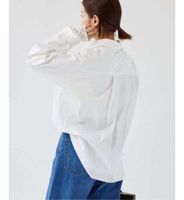 IENA「《追加》スーピマコットン レギュラーカラーシャツ」|シャツ・ブラウス|