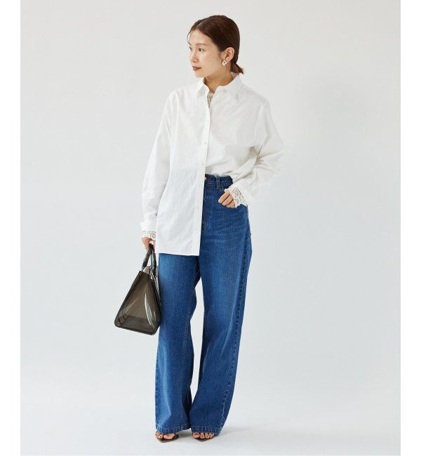 IENA「《追加》スーピマコットン レギュラーカラーシャツ」|シャツ・ブラウス|