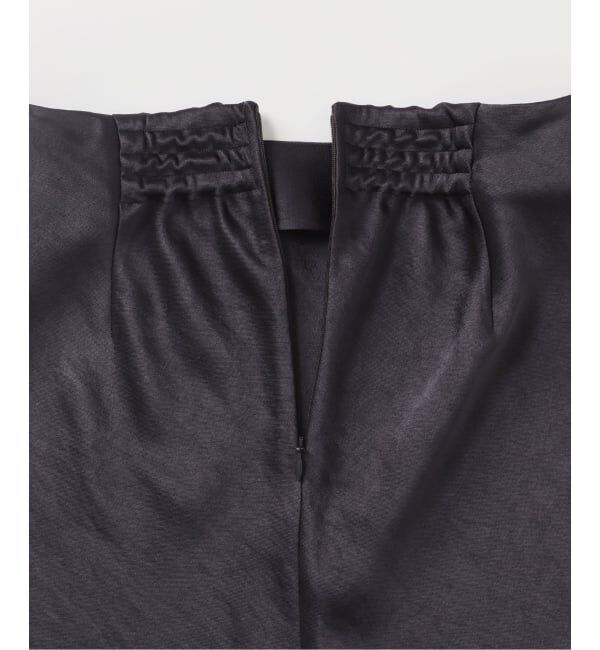 IENA「《追加10》ダブルサテンスカート」|スカート|