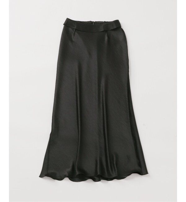 IENA「《追加11》ダブルサテンスカート」|スカート|