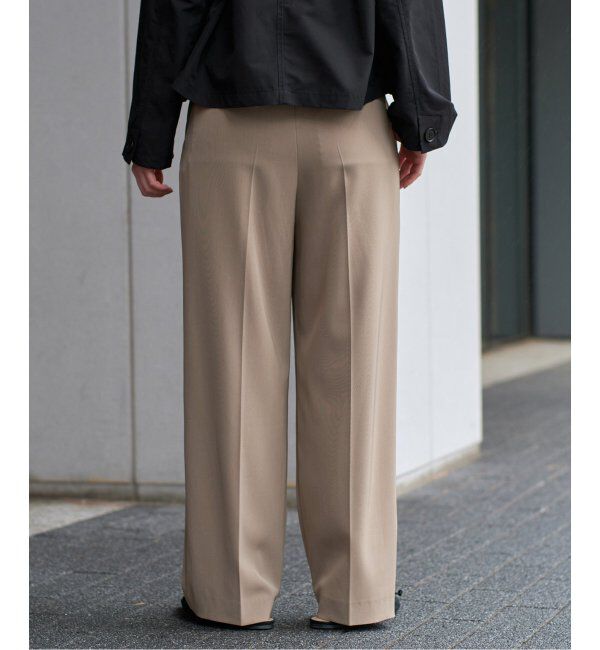 IENA「《追加4》サスペンダーツイルパンツ」|スラックス|