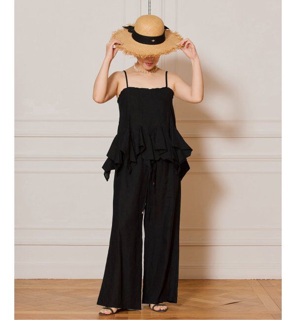 IENA LA BOUCLE「IENA LA BOUCLE リネンブロードイージーパンツ」|その他|