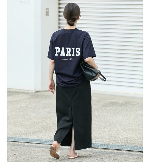 VERMEIL par iena「《一部店舗限定》PARIS ロゴTシャツ」|Tシャツ・カットソー|