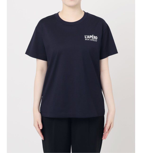 VERMEIL par iena「《一部店舗限定》PARIS ロゴTシャツ」|Tシャツ・カットソー|