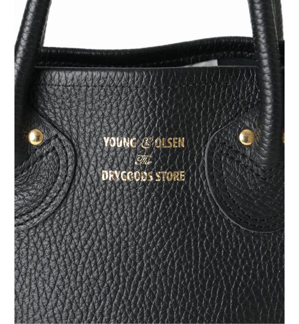 IENA「《WEB限定》YOUNG&OLSEN EMBOSSED LEATHER D TOTE S バッグ YO2601-GD003」|トートバッグ|