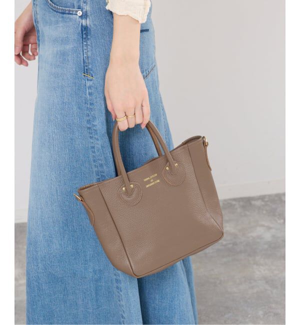 IENA「《WEB限定》YOUNG&OLSEN EMBOSSED LEATHER D TOTE S バッグ YO2601-GD003」|トートバッグ|