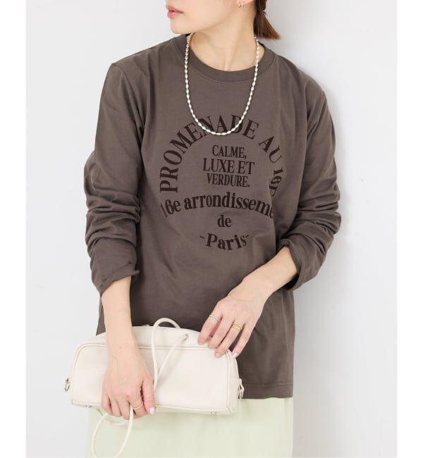 IENA「GOOD ROCK SPEED フロッキーTシャツ」|Tシャツ・カットソー|