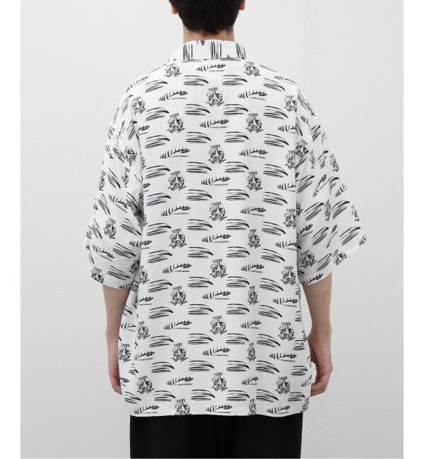 Paris Saint-Germain「【隈 研吾 &times; Paris Saint-Germain】グラフィックプリント オープンカラーシャツ」|シャツ・ブラウス|