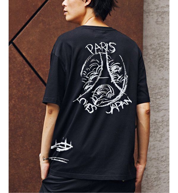 Paris Saint-Germain「【隈 研吾 &times; Paris Saint-Germain】グラフィックプリント Tシャツ」|Tシャツ・カットソー|