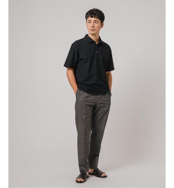EDIFICE「"吸水速乾機能"ALBINI オープン ポロシャツ」|ポロシャツ|