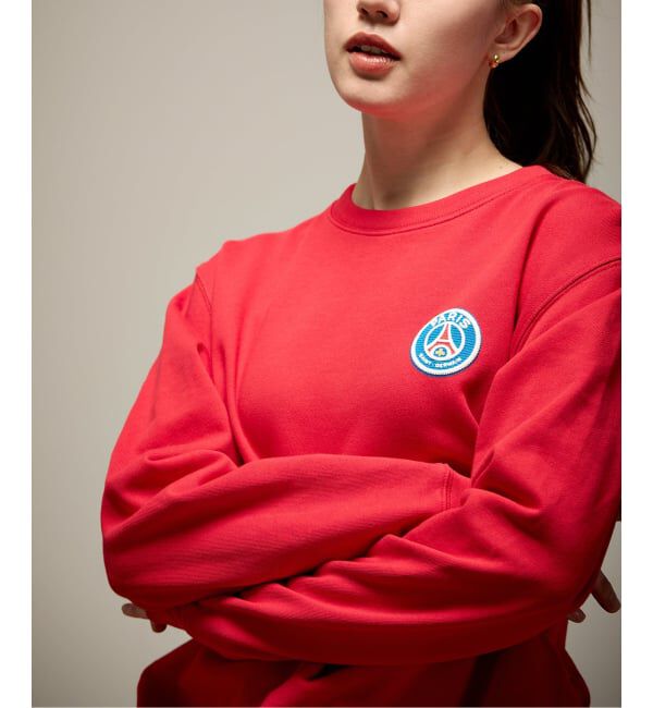 Paris Saint-Germain「【Paris Saint-Germain / パリ・サン＝ジェルマン】 JP EMBLEM  SWEAT」|スウェット・ジャージ|レッド