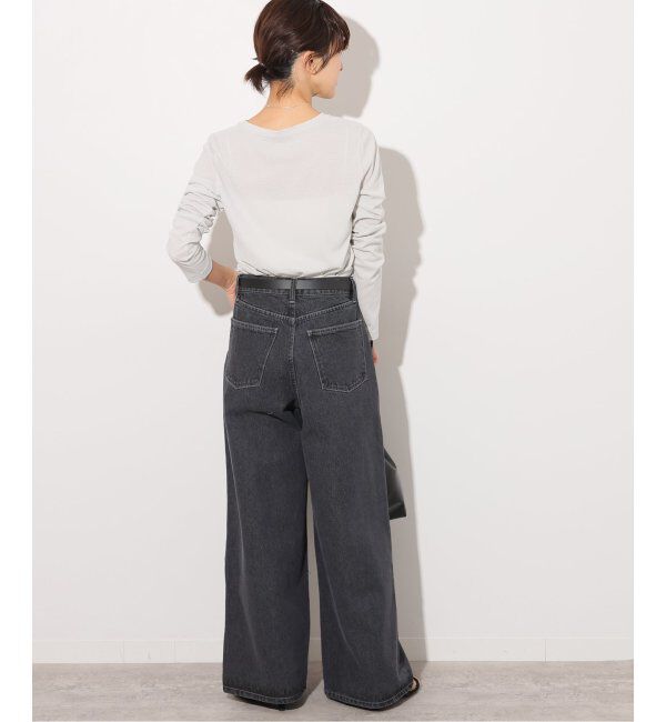 JOURNAL STANDARD relume「《追加3》ソフトテレコクルーネックロングTEE」|Tシャツ・カットソー|