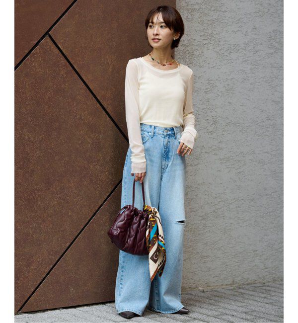 JOURNAL STANDARD relume「《追加/2枚セット》3WAYチュールレイヤードTシャツ」|Tシャツ・カットソー|