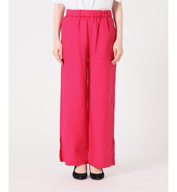 JOURNAL STANDARD relume「《追加》麻スリットイージーパンツ」|その他|