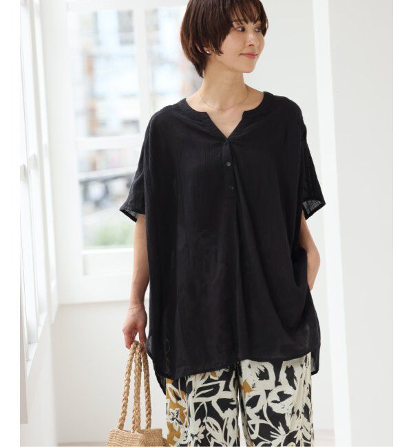 JOURNAL STANDARD relume「ヨウリュウドビーブラウス」|シャツ・ブラウス|ブラック