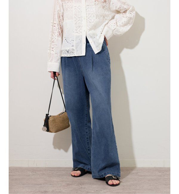 JOURNAL STANDARD relume「《追加4》9oz C/Rデニムイージー」|デニム|ネイビー A