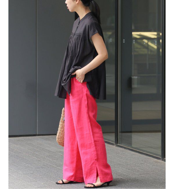 JOURNAL STANDARD relume「《一部WEB限定追加4》麻スリットイージーパンツ」|その他|