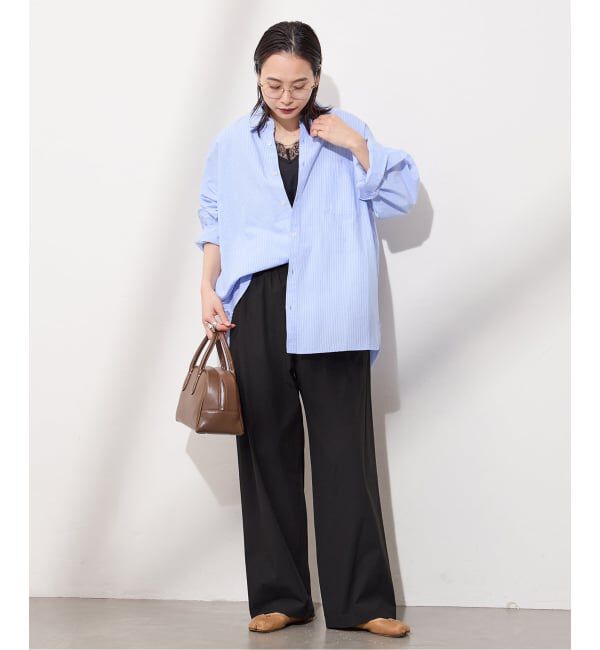 JOURNAL STANDARD「《追加5》【撥水/接触冷感/洗える/UVカット】リネンナイロンストレッチワイドパンツ」|その他|