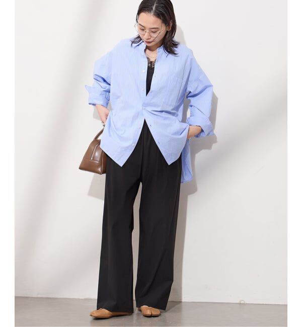 JOURNAL STANDARD「《追加5》【撥水/接触冷感/洗える/UVカット】リネンナイロンストレッチワイドパンツ」|その他|