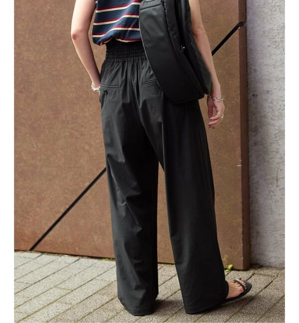 JOURNAL STANDARD「《追加5》【撥水/接触冷感/洗える/UVカット】リネンナイロンストレッチワイドパンツ」|その他|