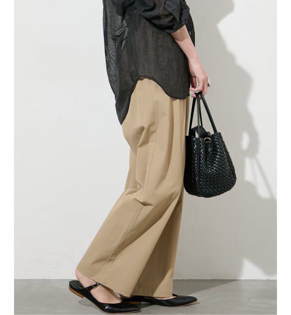 JOURNAL STANDARD「《追加5》【撥水/接触冷感/洗える/UVカット】リネンナイロンストレッチワイドパンツ」|その他|