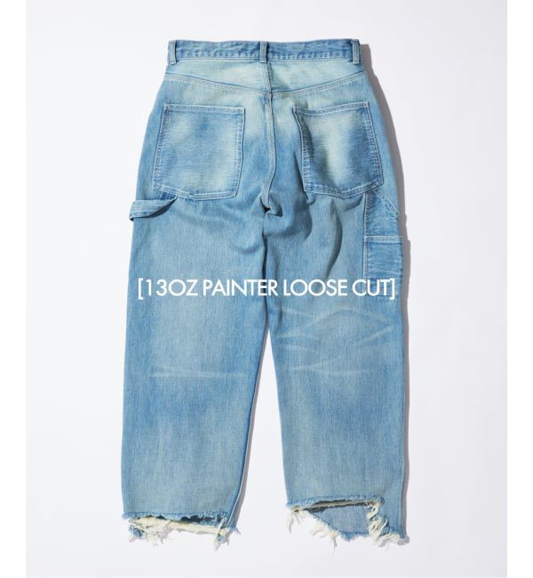 JOURNAL STANDARD「《予約》13オンス ペインター ルーズ カット パンツ」|デニム|
