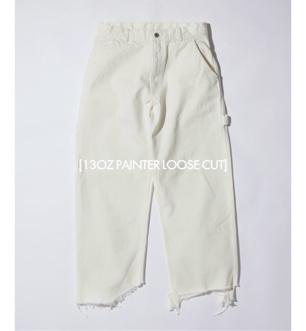 JOURNAL STANDARD「《予約》13オンス ペインター ルーズ カット パンツ」|デニム|ナチュラル