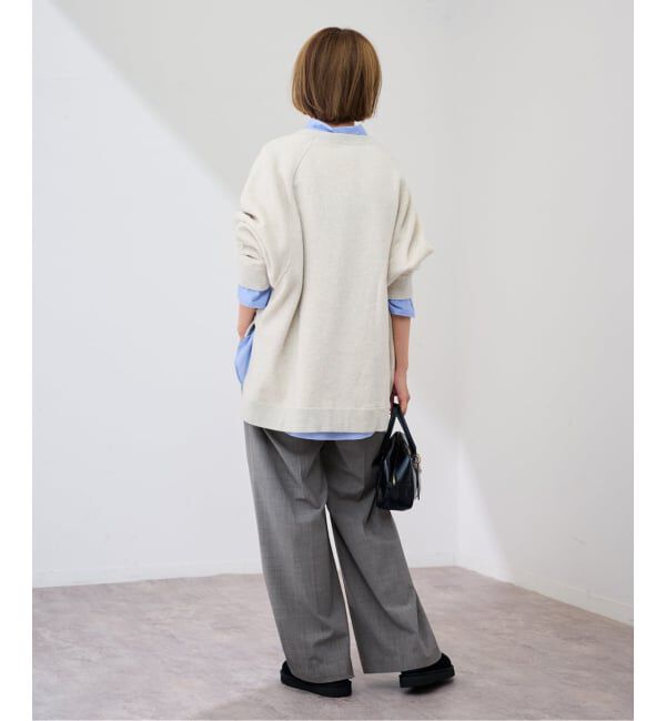 FRAMeWORK「≪WEB限定追加≫ウォッシャブルTWタックワイドパンツ」|スラックス|