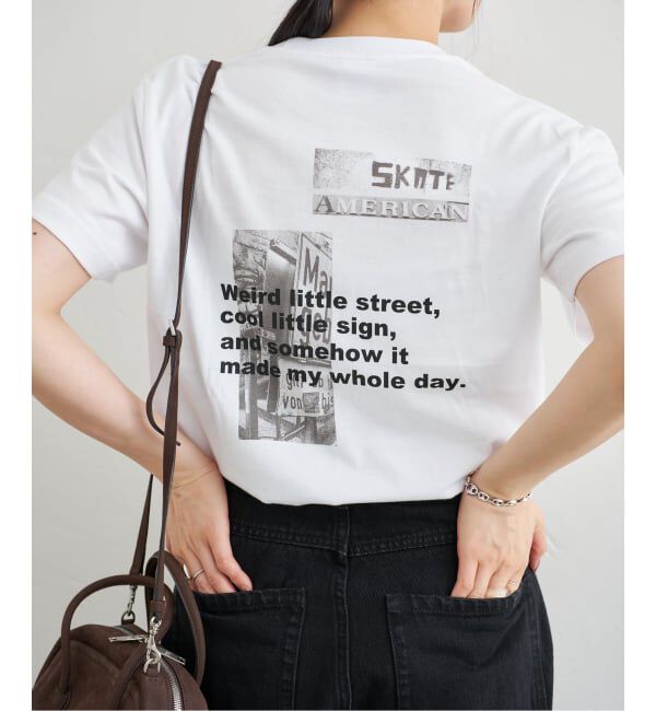 U by SPICK&SPAN「SCREEN STARS/スクリーンスターズ 別注フォトTEE」|Tシャツ・カットソー|ホワイト