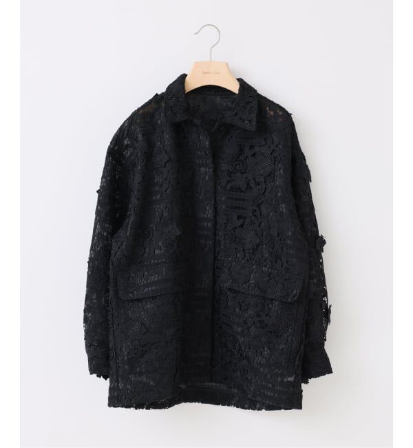 Spick and Span「《一部店舗+WEB限定》LAYAS/レイヤーズ レースシャツジャケット」|その他|