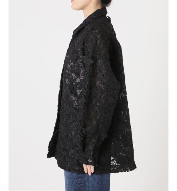Spick and Span「《一部店舗+WEB限定》LAYAS/レイヤーズ レースシャツジャケット」|その他|