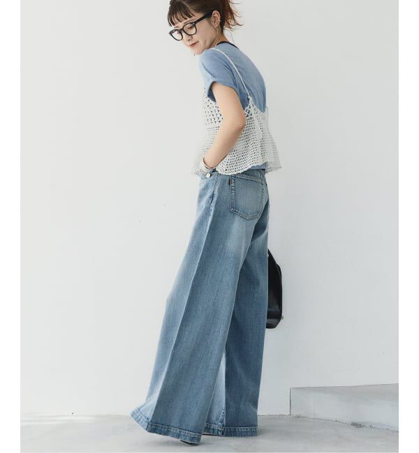 Spick and Span「《追加予約》クロシェニットキャミソール」|キャミソール|