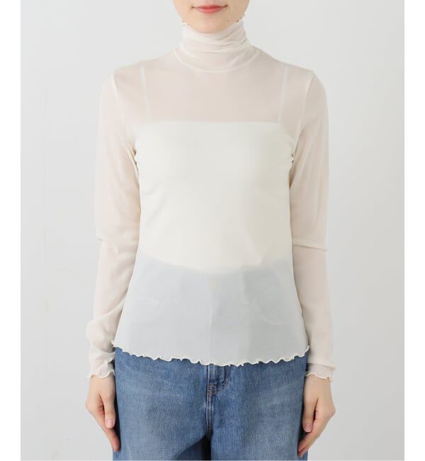  「【洗える】シアータートルプルオーバー」|Tシャツ・カットソー|