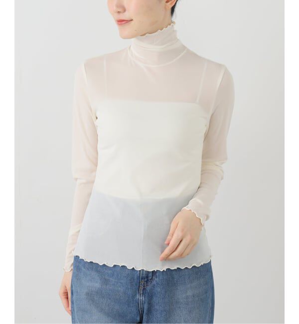  「【洗える】シアータートルプルオーバー」|Tシャツ・カットソー|