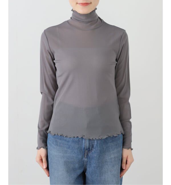  「【洗える】シアータートルプルオーバー」|Tシャツ・カットソー|