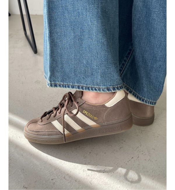  「adidas/アディダス HANDBALL SPEZIAL」|スニーカー|ベージュ