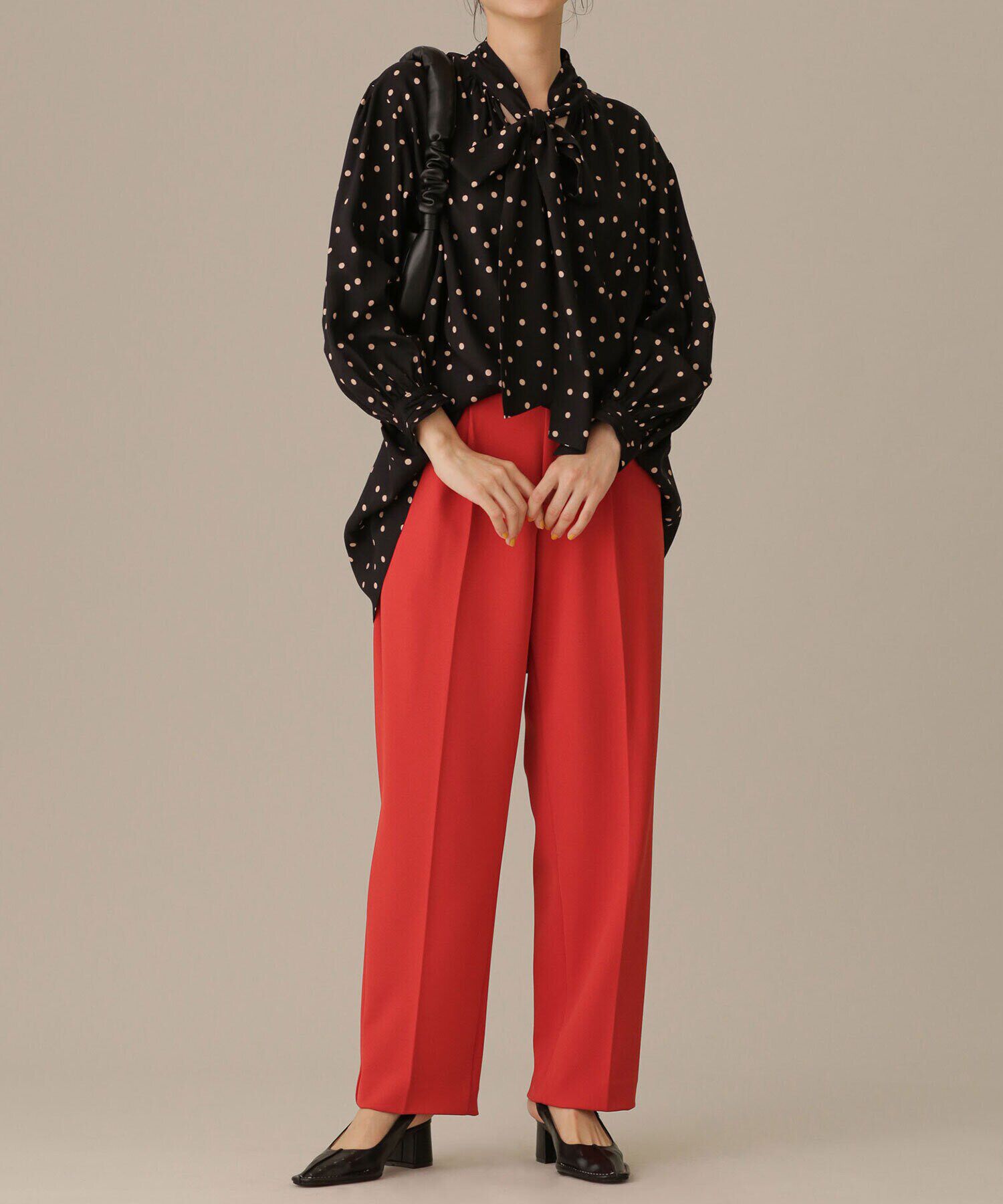 nano･universe「LB.03/ユルテーパードパンツ」|スラックス|