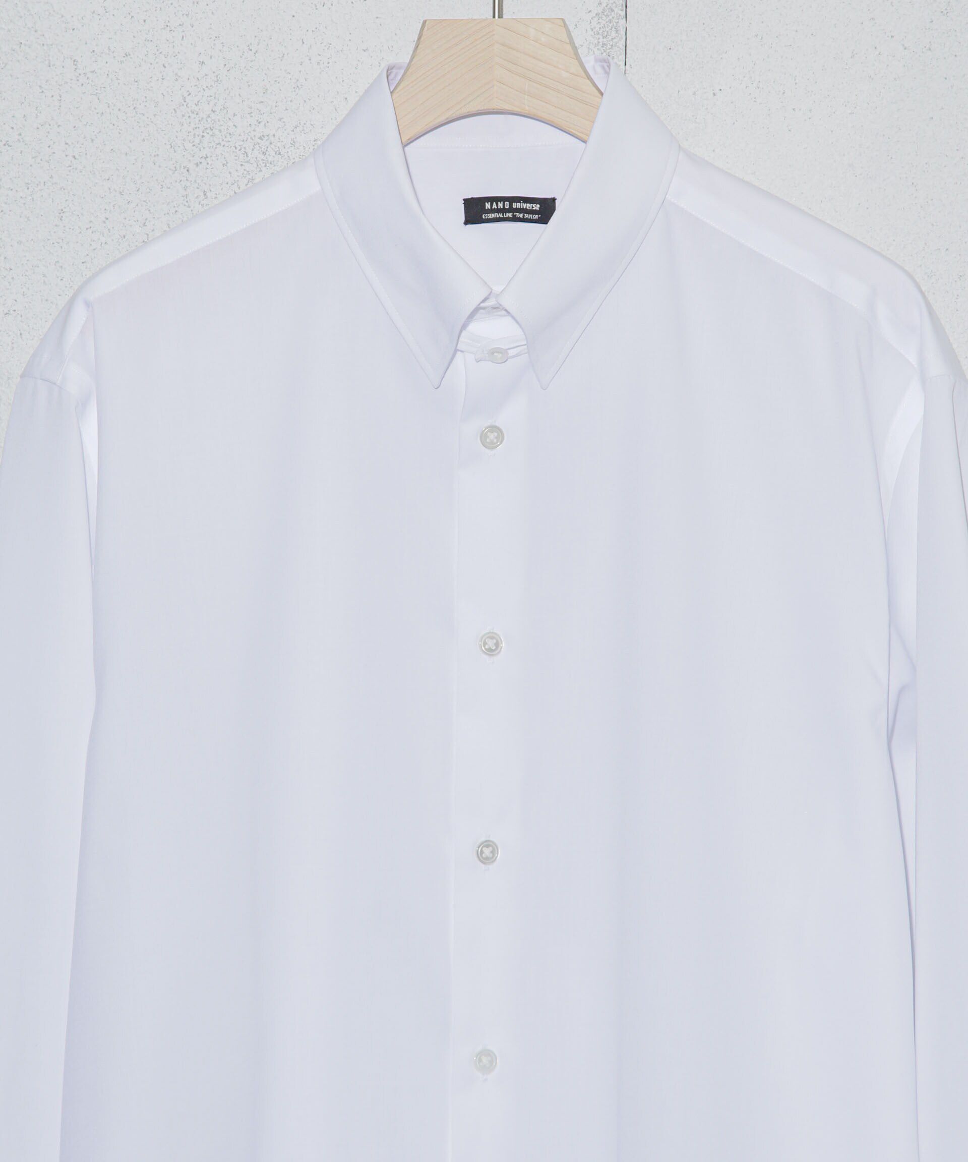 nano･universe「｢ESSENTIAL LINE｣タブカラーシャツ」|シャツ・ブラウス|