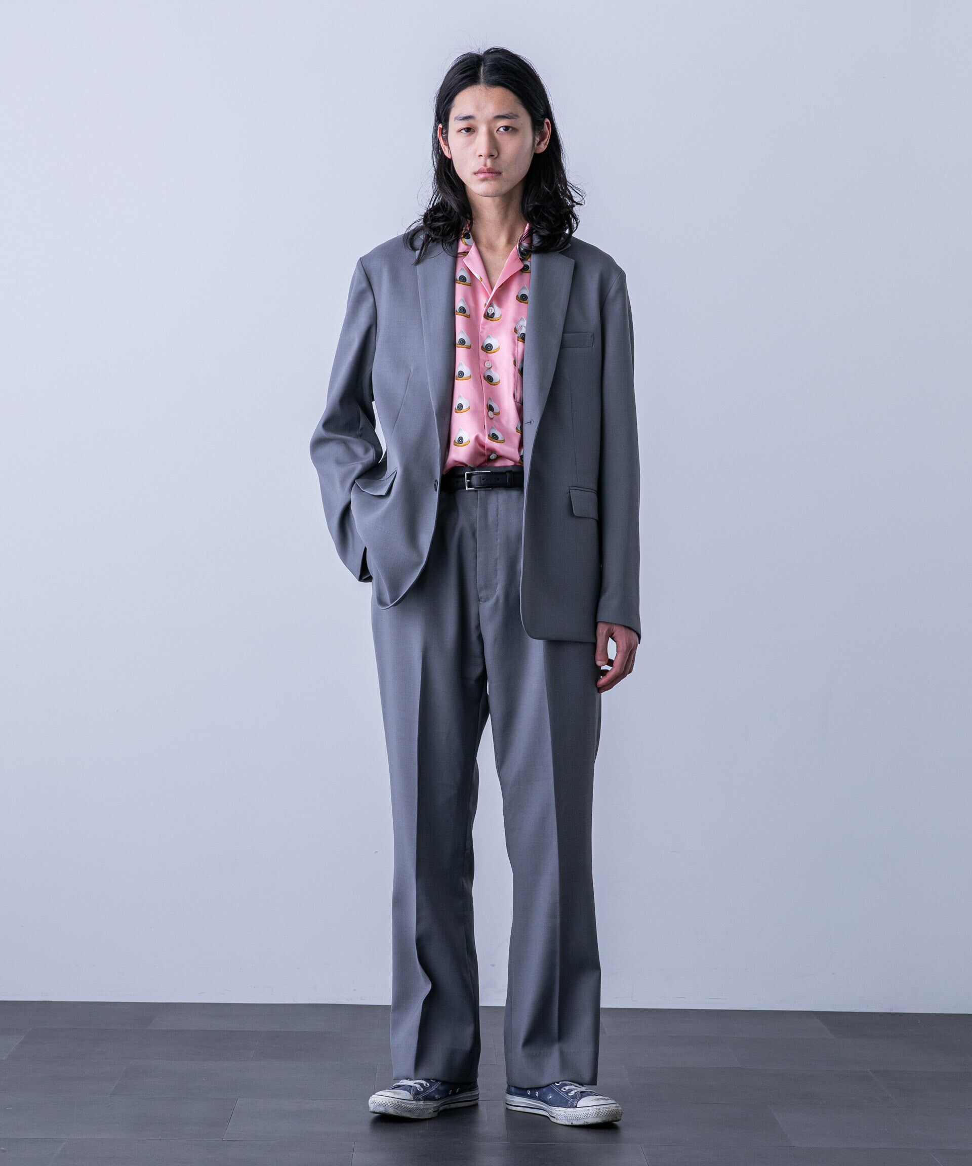 nano･universe「「HOTEL PALACE（オテルパラス）」テーラードジャケット」|テーラードジャケット|グレー