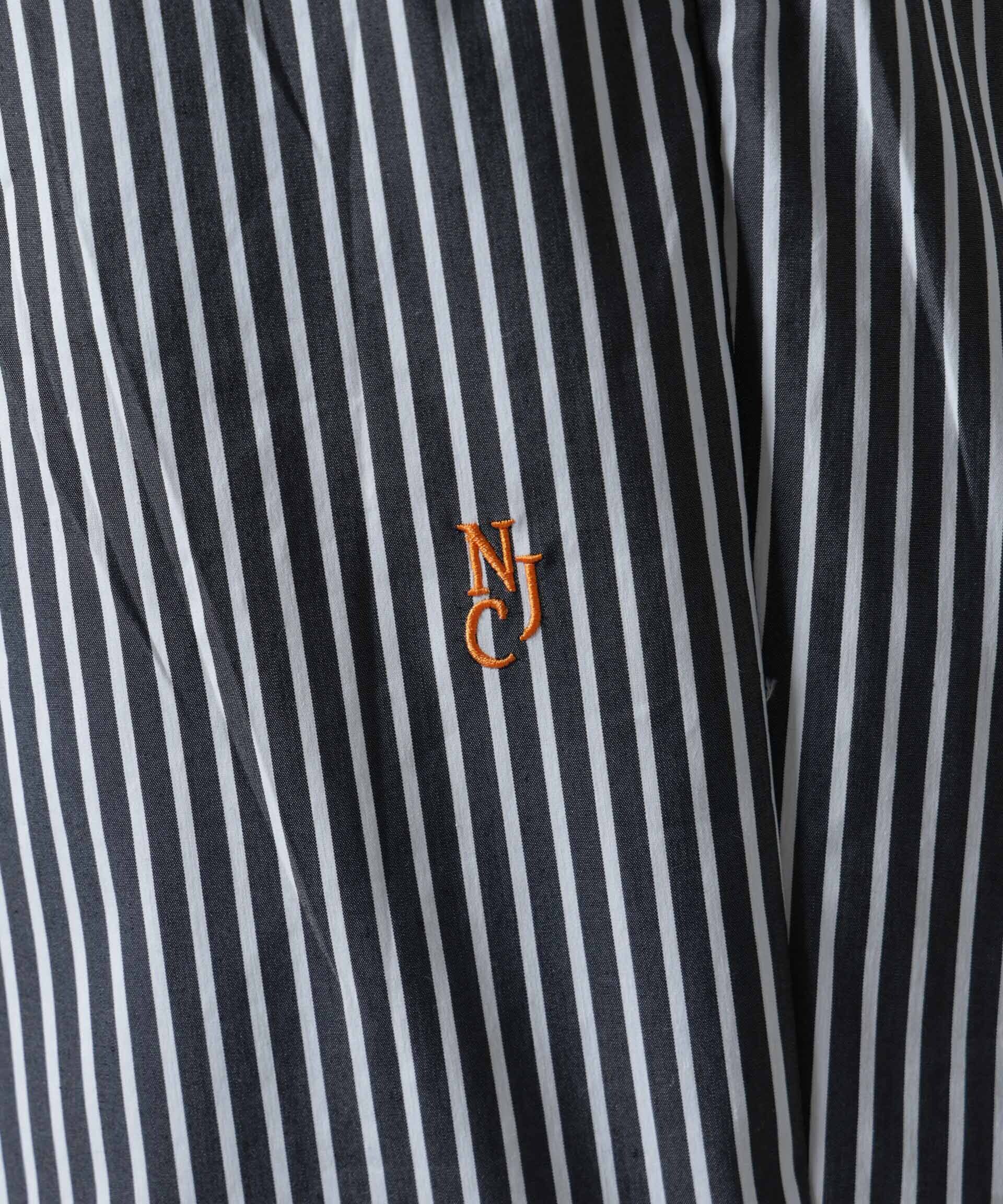 nano･universe「｢NJ/CLUB｣HOMESTOCK ストライプパンツ」|チノ|