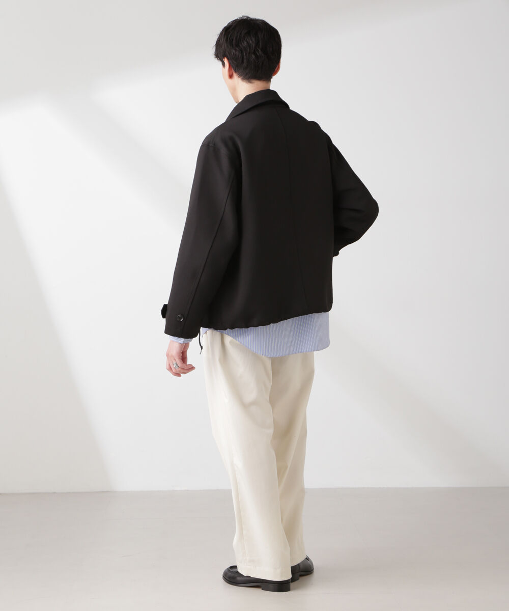 nano･universe「トリプルクロス バルーンブルゾン(セットアップ可)」|ブルゾン・スタジャン|