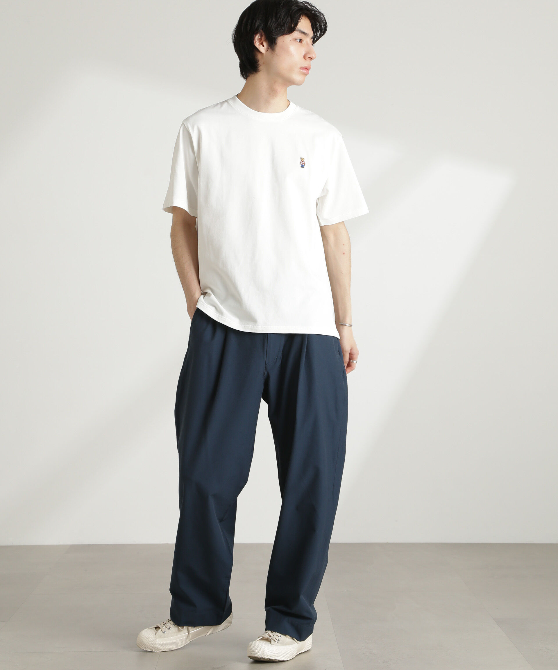 nano･universe「ナノベアTシャツ 半袖」|Tシャツ・カットソー|