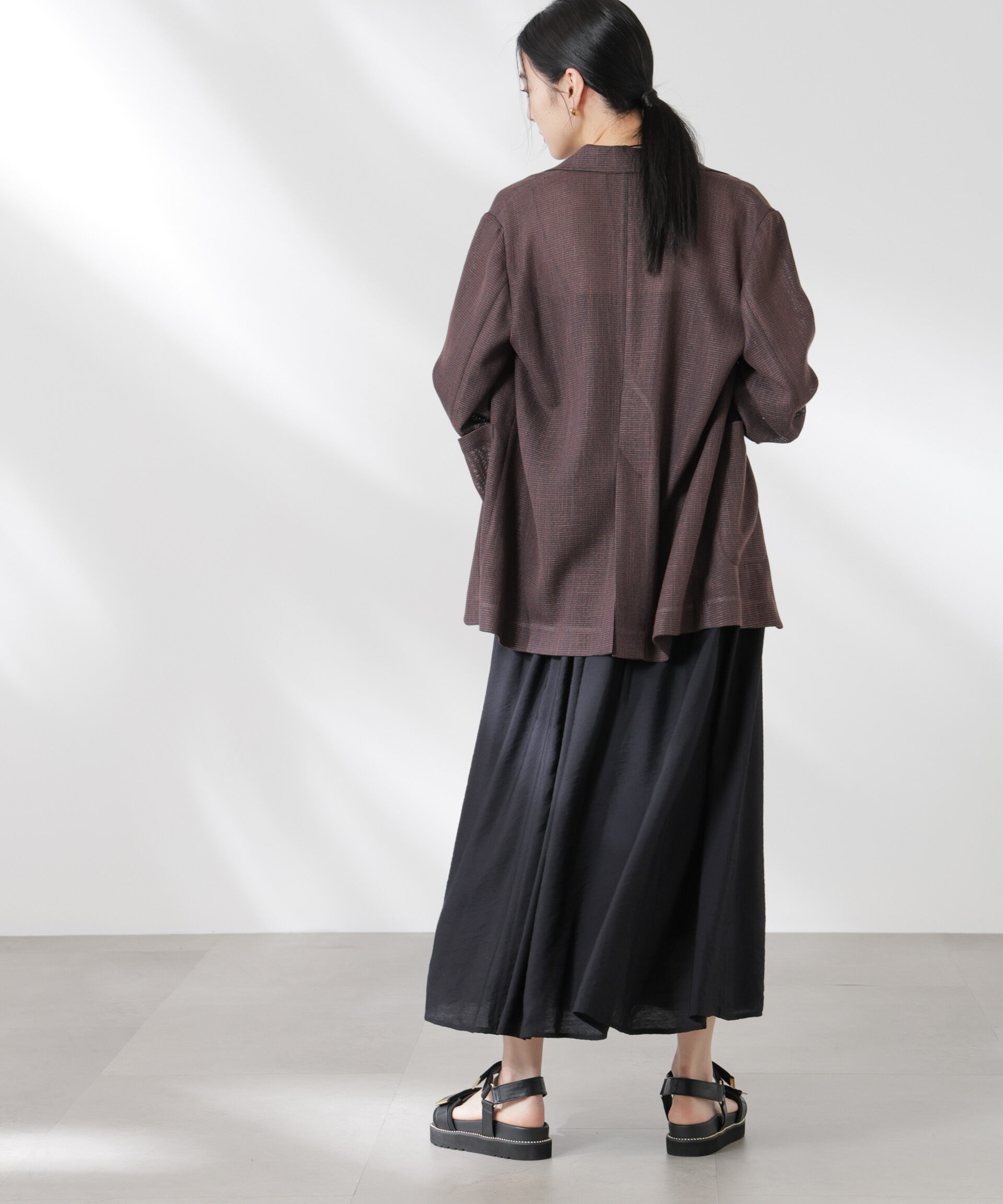 nano･universe「リブドッキング2wayキャミワンピース」|ワンピース|