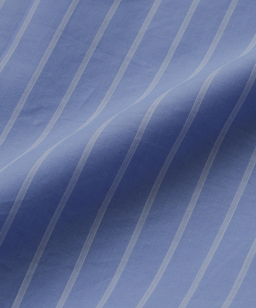 nano･universe「クレイジーストライプシャツ 半袖 １」|シャツ・ブラウス|