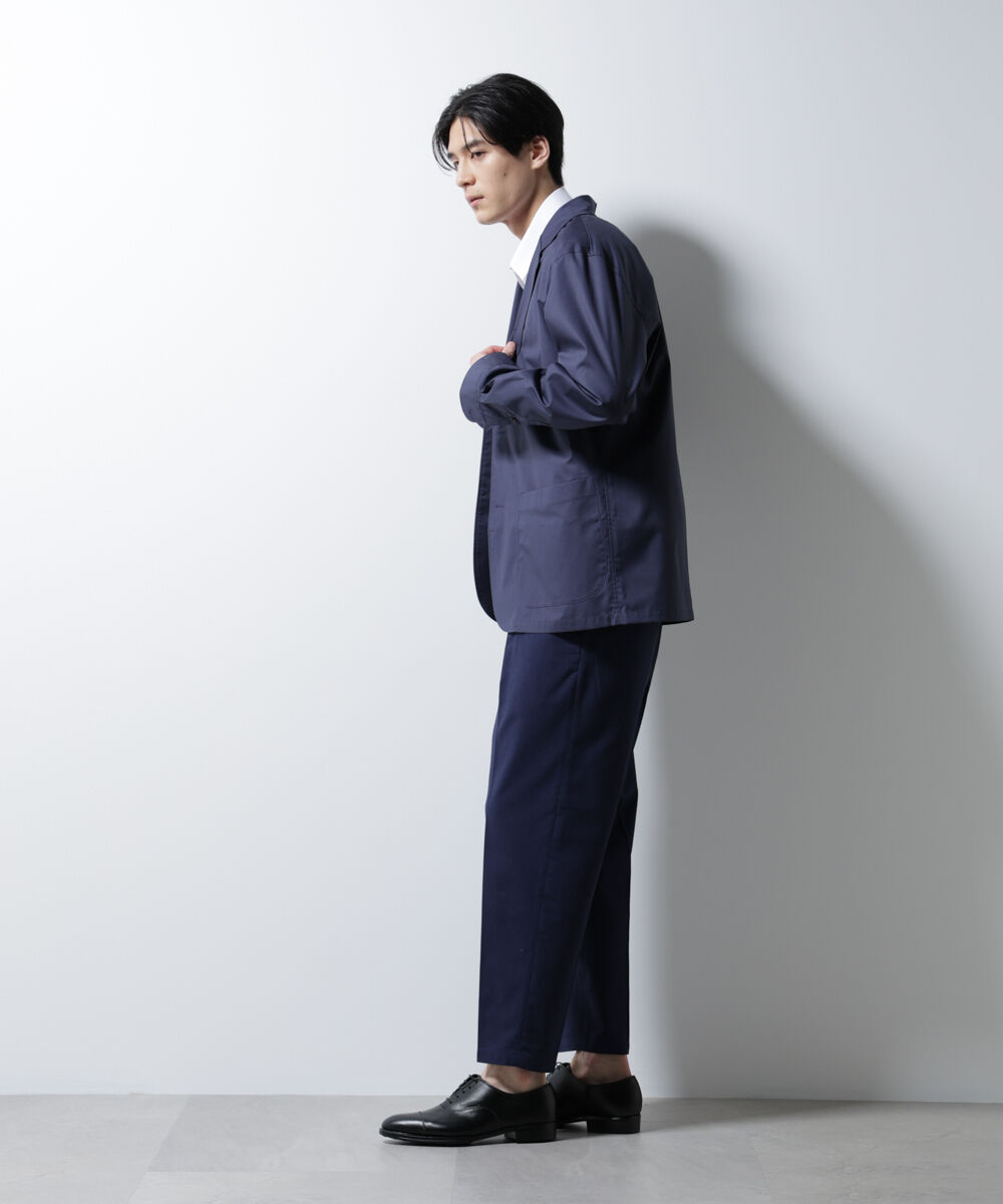 nano･universe「サイドシャーリング リネンパンツ」|チノ|